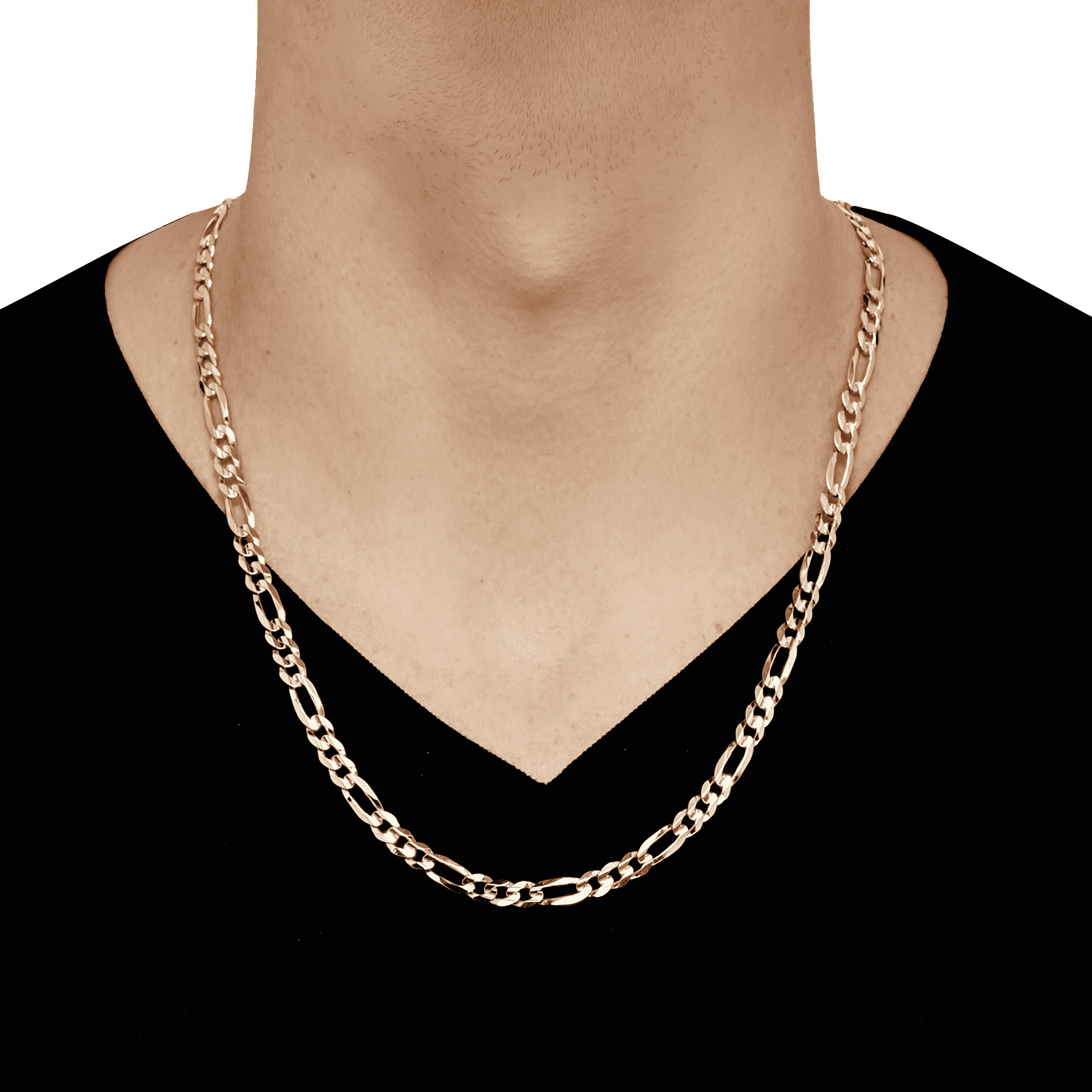 stainless steel gold plated chains