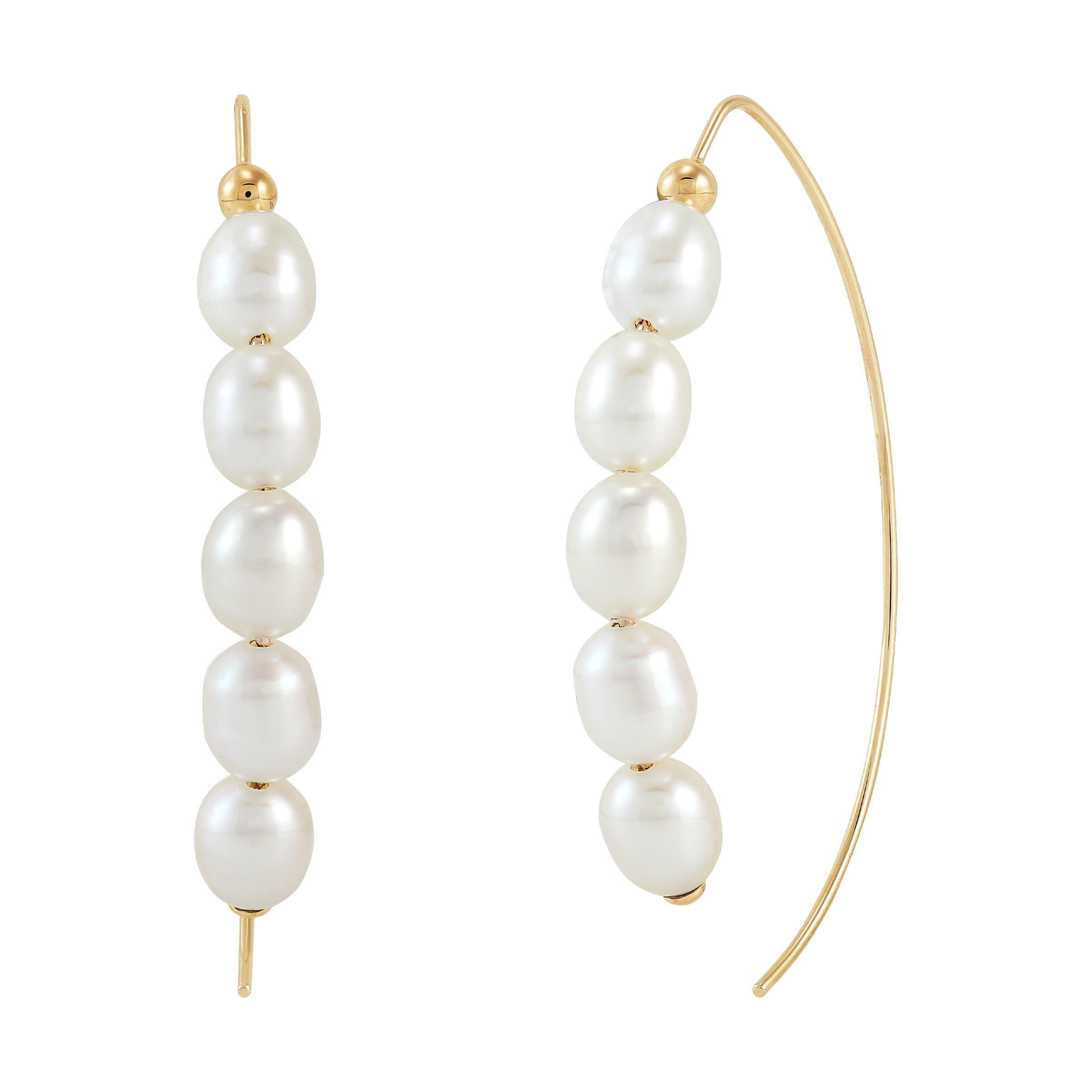 5-6mm Pearl Earrings | Welry