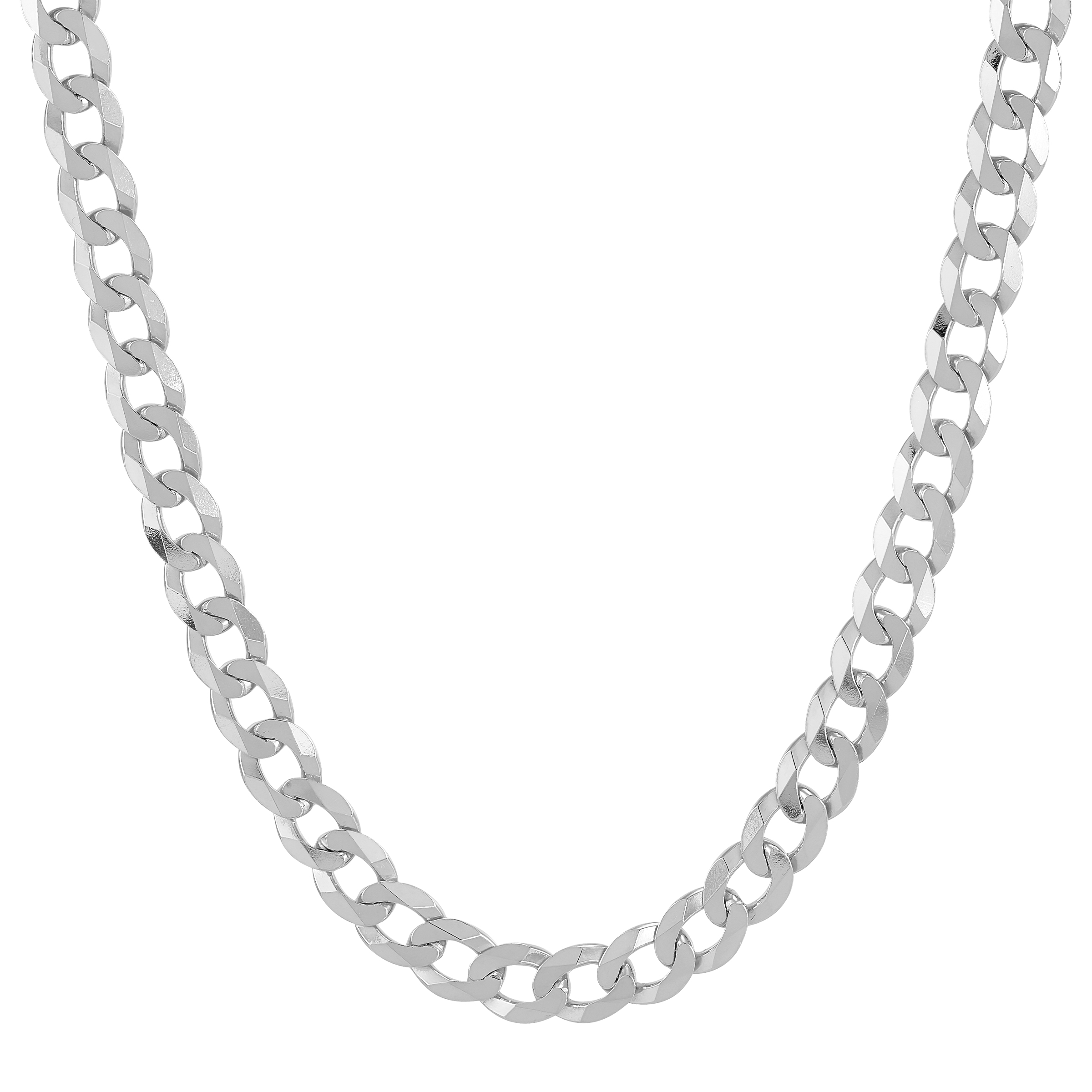 Men's 6.9mm Curb Chain Necklace | Welry