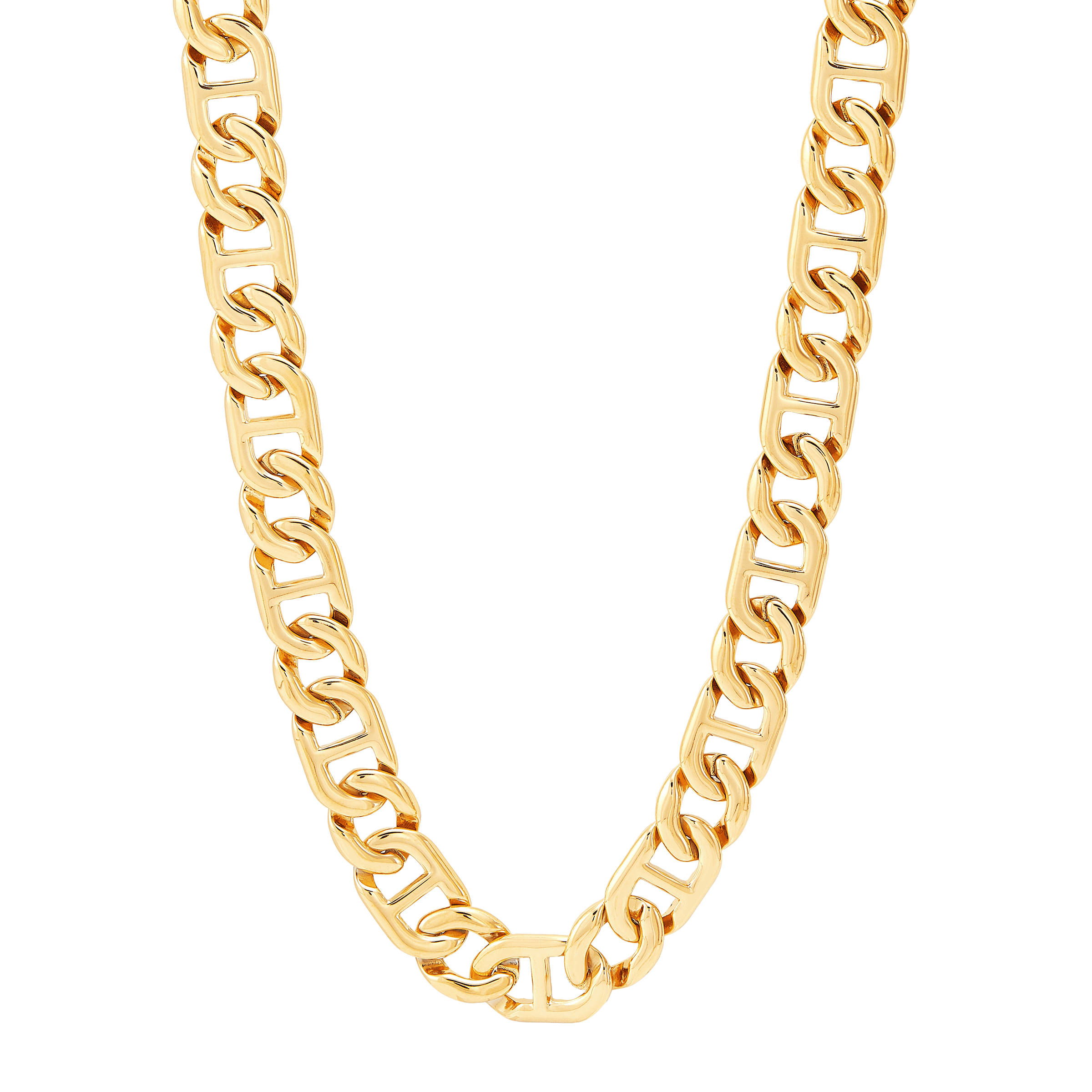 11mm Curb Chain Necklace